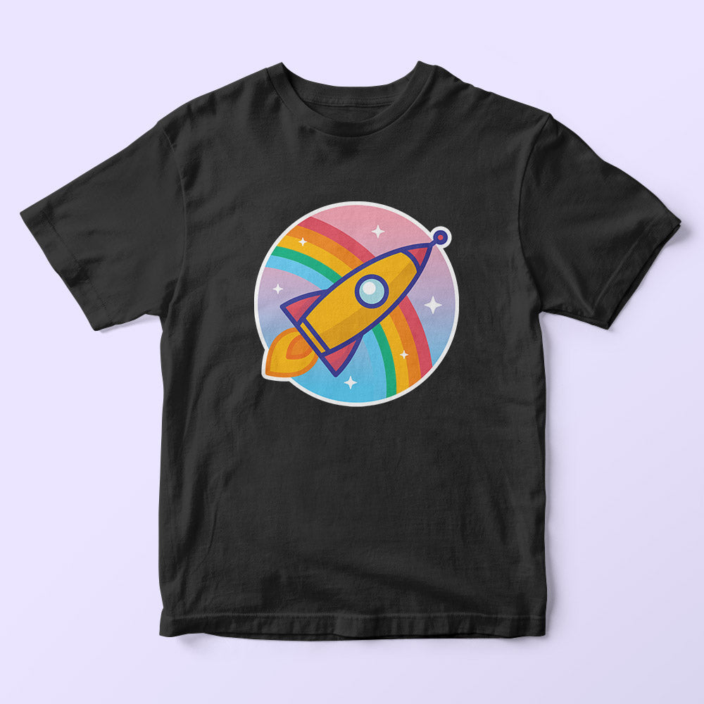Colourful Rocket Kids T-Shirt
