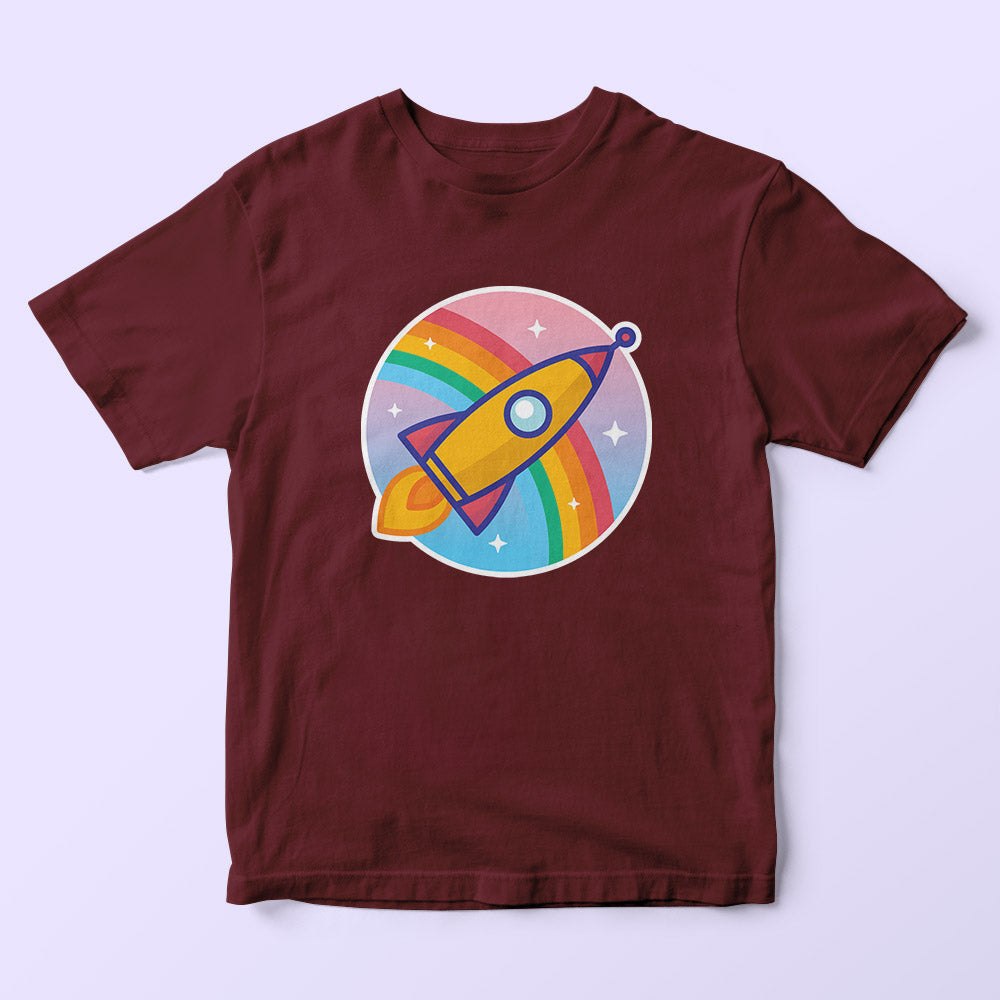 Colourful Rocket Kids T-Shirt