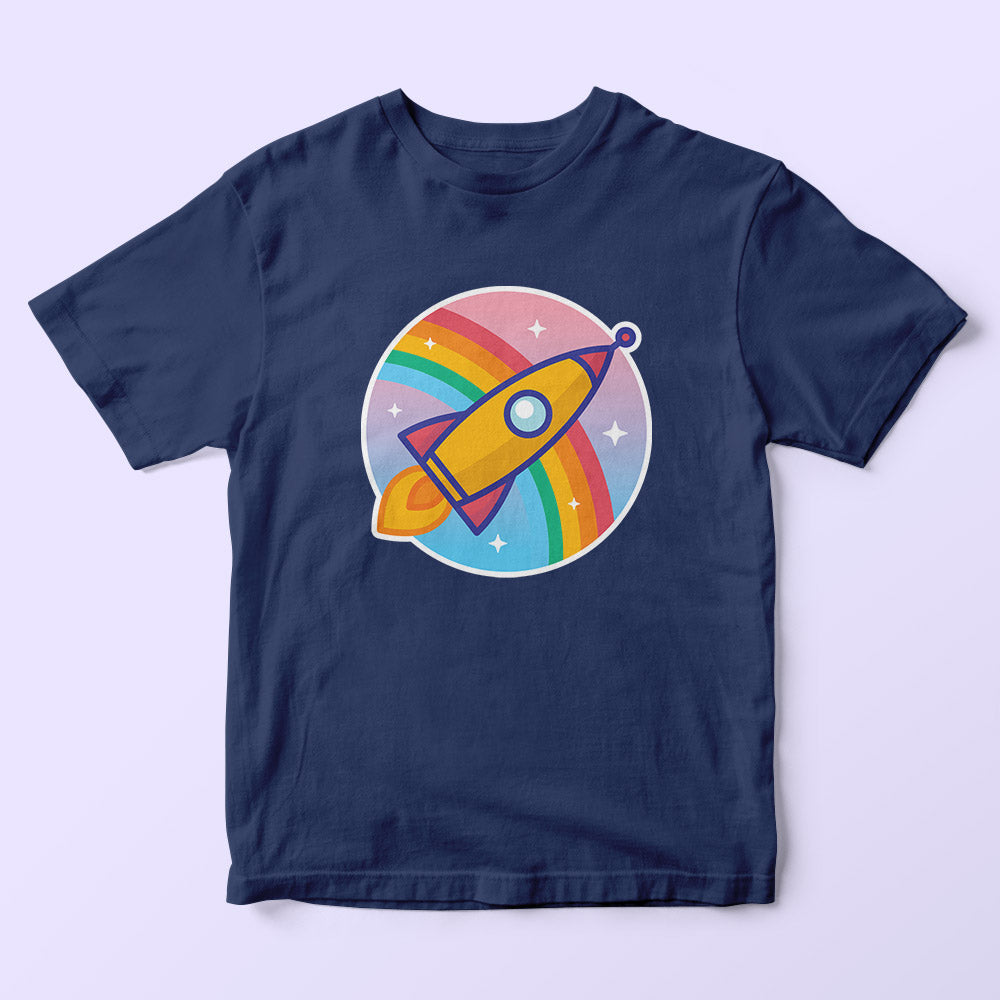 Colourful Rocket Kids T-Shirt