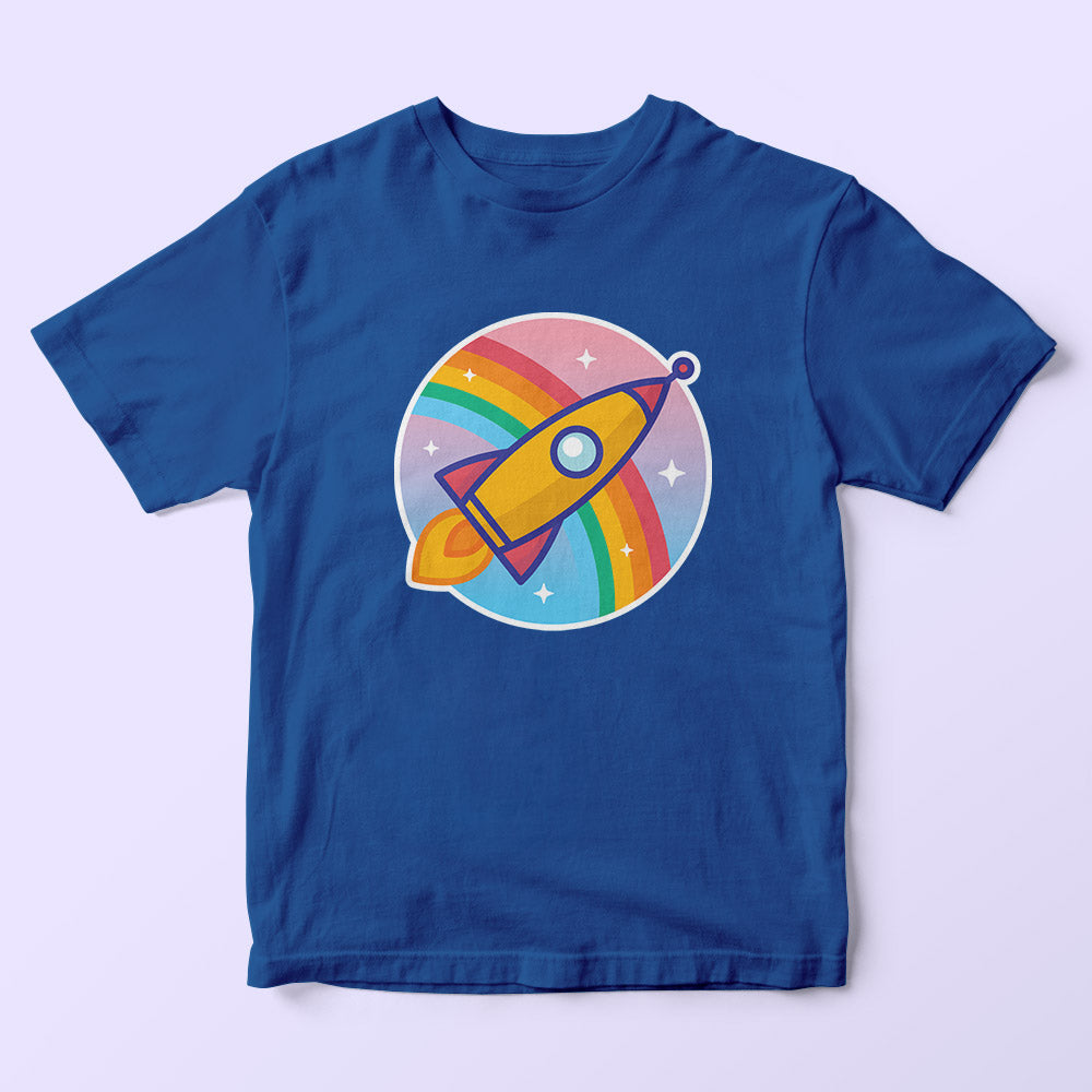 Colourful Rocket Kids T-Shirt