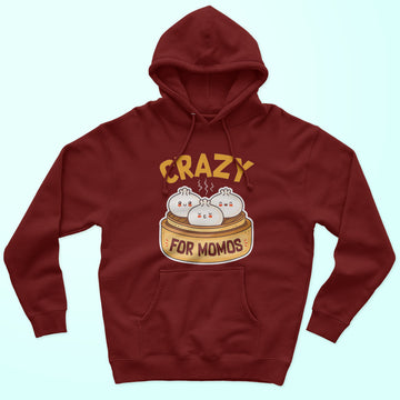 Crazy For Momos Unisex Hoodie