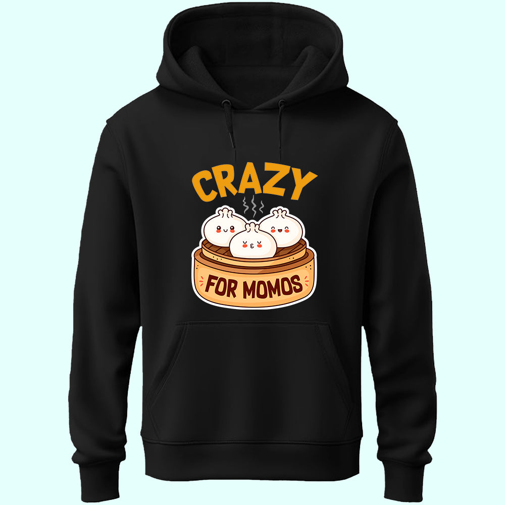 Crazy For Momos Unisex Hoodie