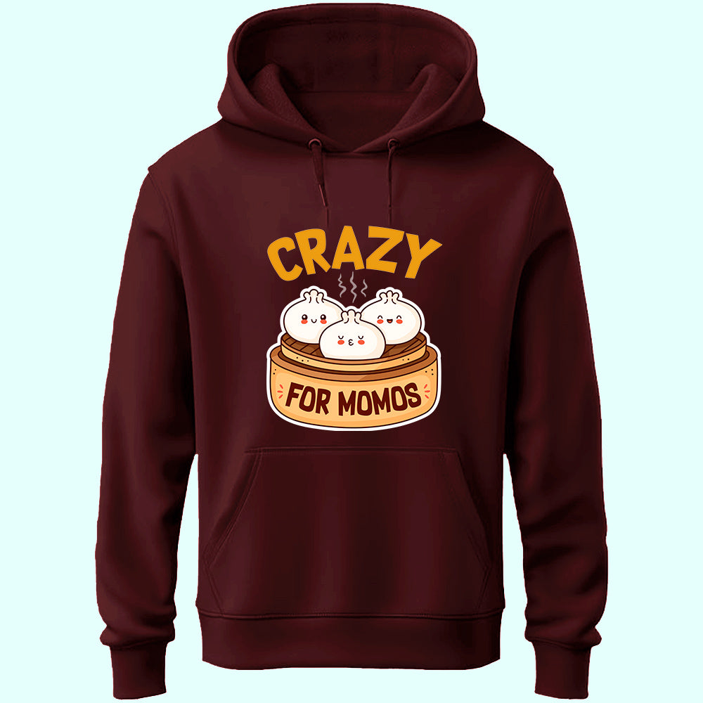 Crazy For Momos Unisex Hoodie