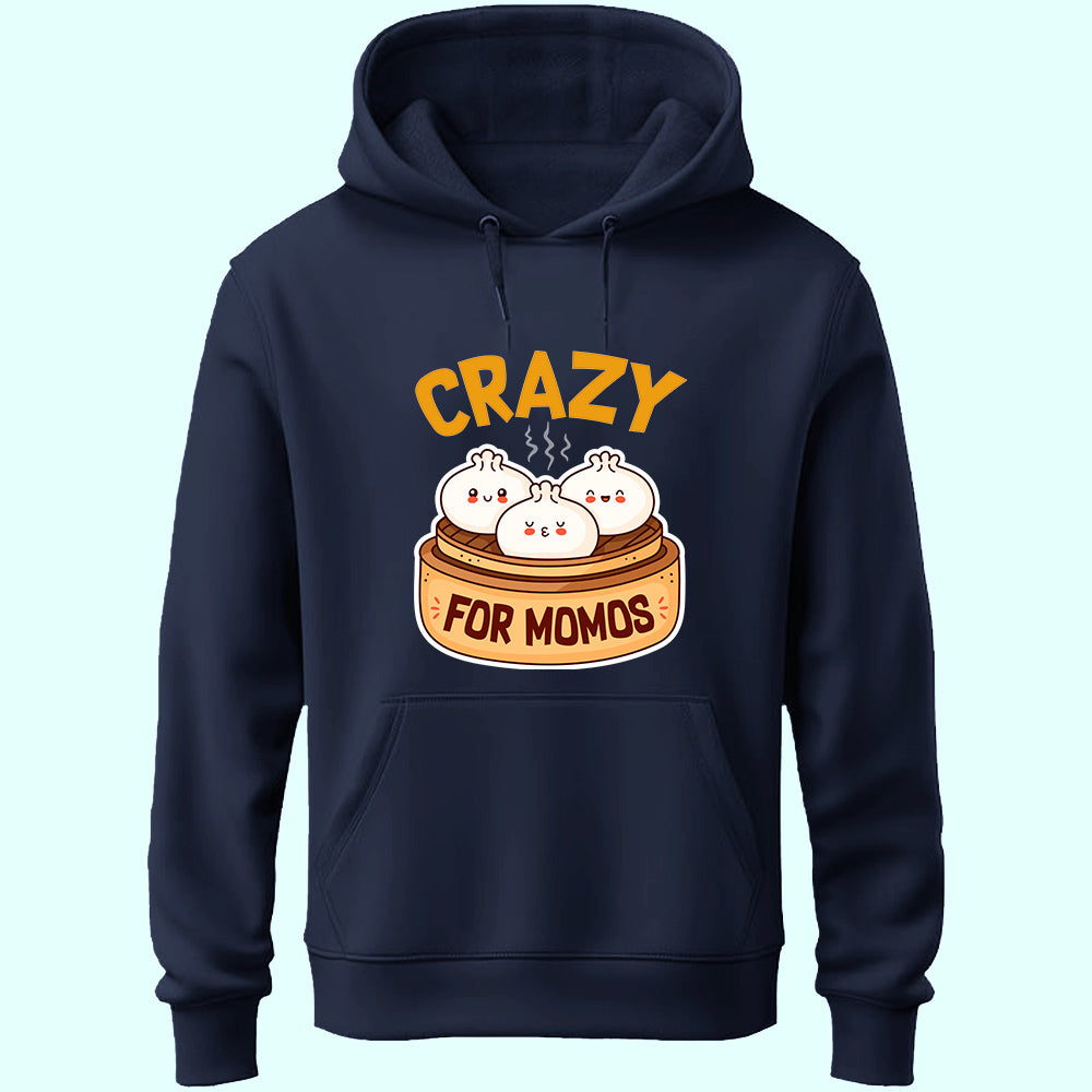 Crazy For Momos Unisex Hoodie