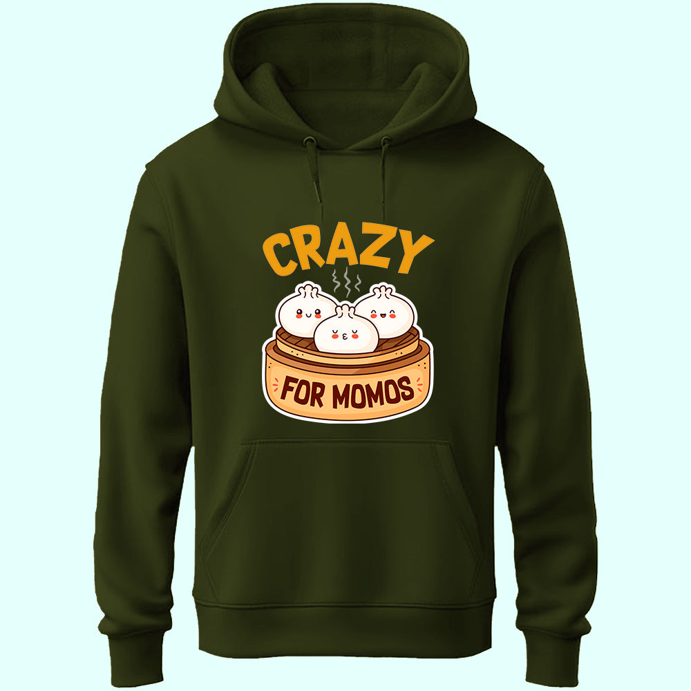 Crazy For Momos Unisex Hoodie