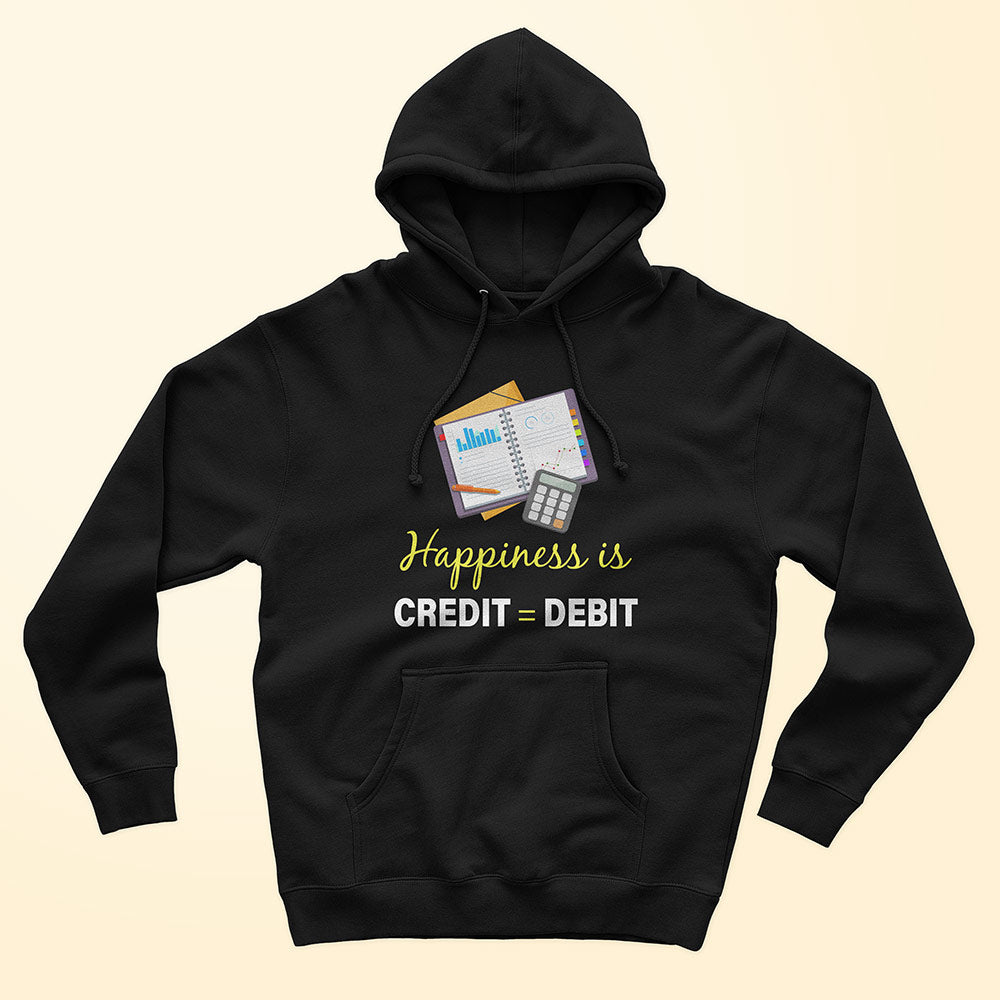 Credit Debit Unisex Hoodie