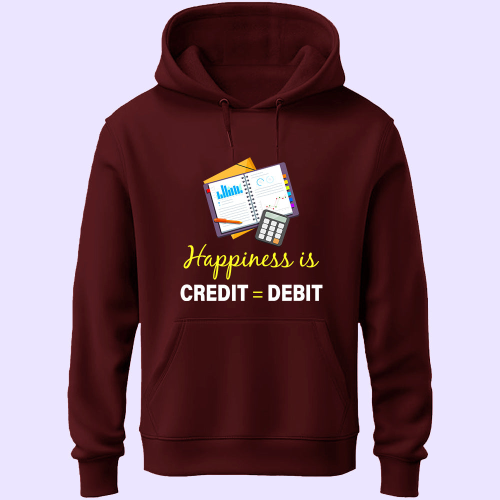 Credit Debit Unisex Hoodie