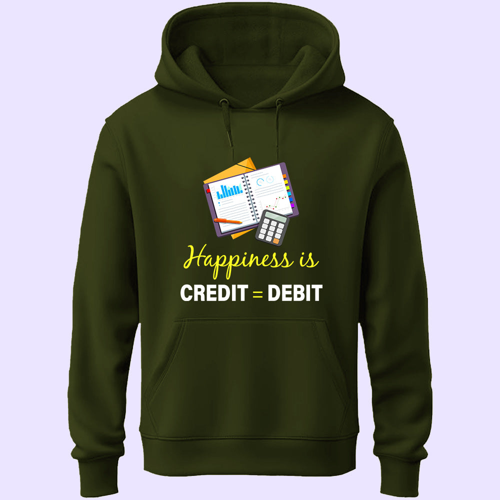 Credit Debit Unisex Hoodie
