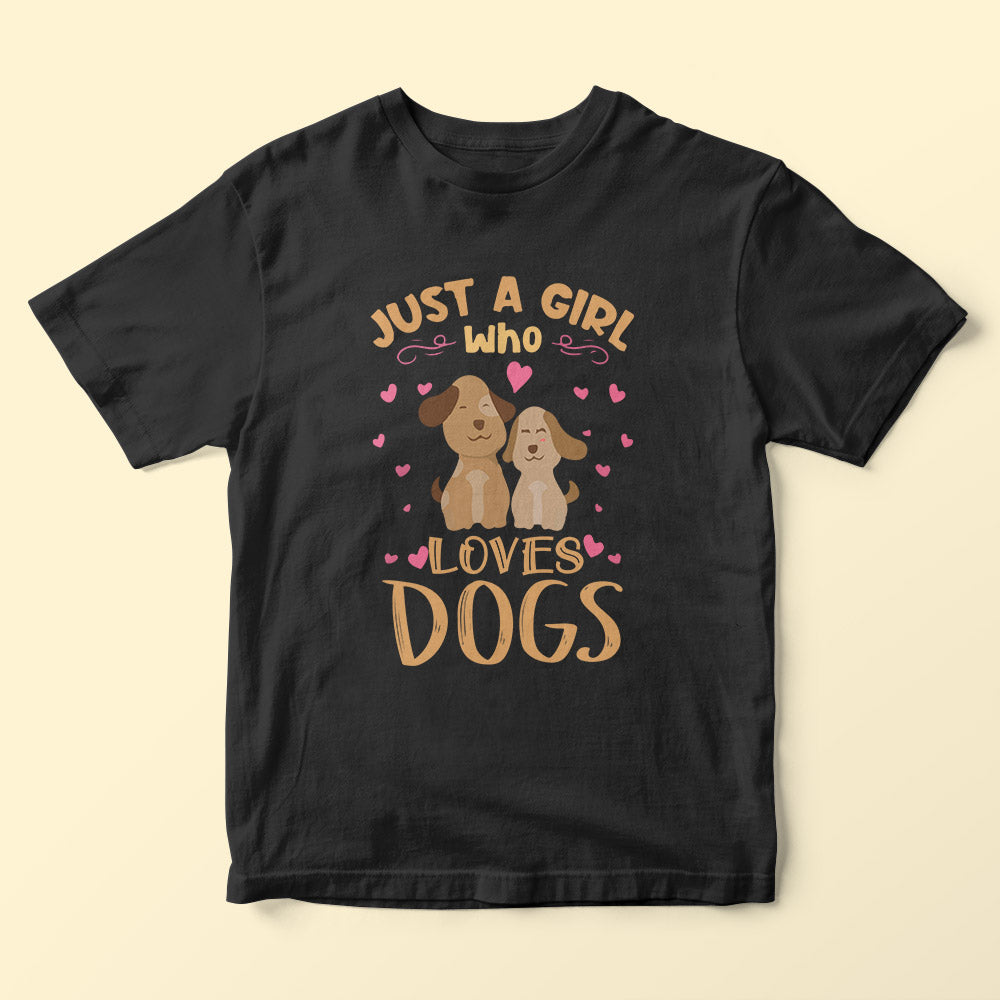 Girl Loves Dogs Kids T-Shirt - Soul & Peace