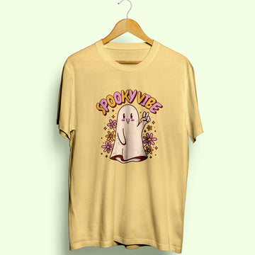 Cute Spooky Vibe Half Sleeve T-Shirt
