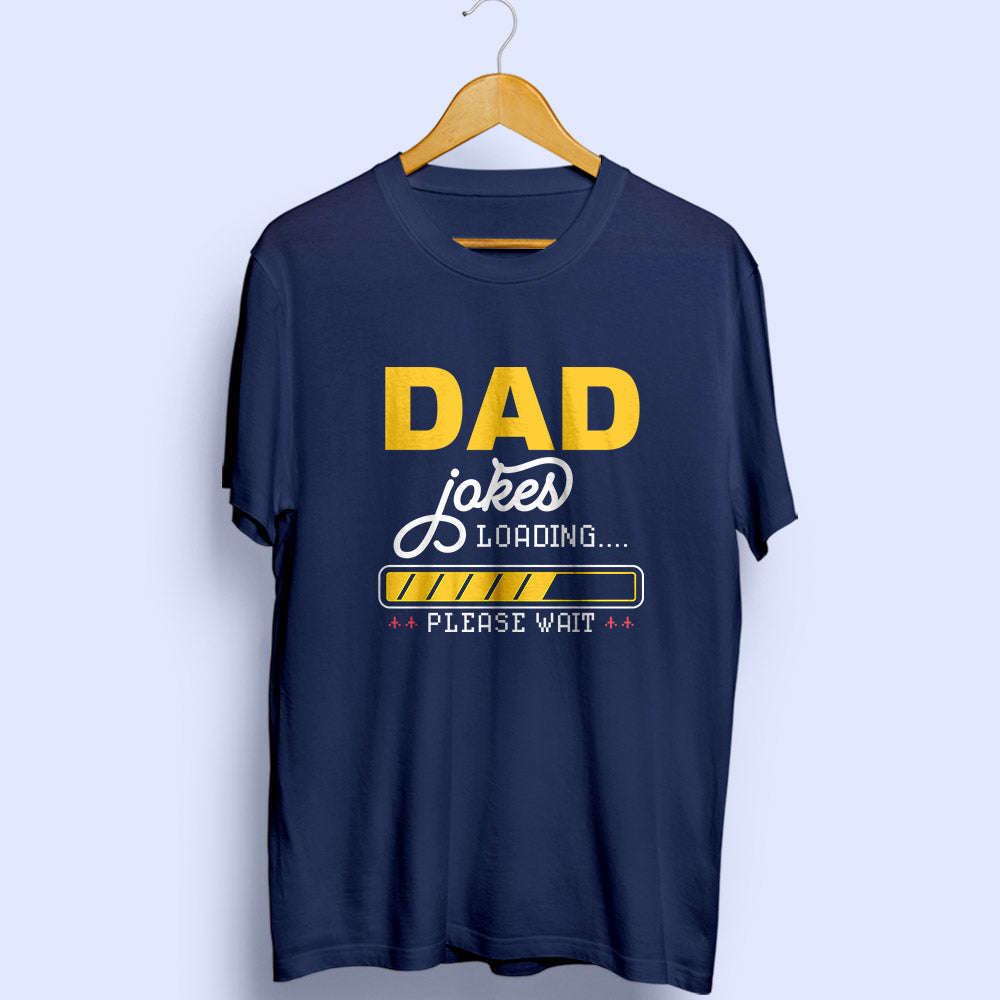 Dad Jokes Half Sleeve T-Shirt