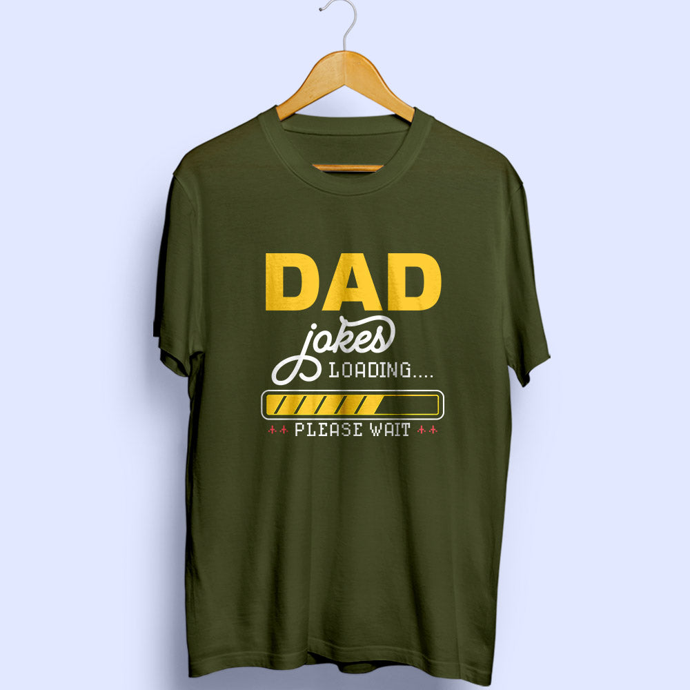 Dad Jokes Half Sleeve T-Shirt