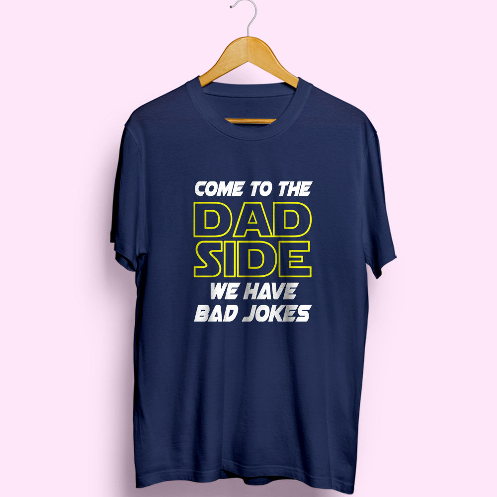 Dad Side Half Sleeve T-Shirt - Soul & Peace