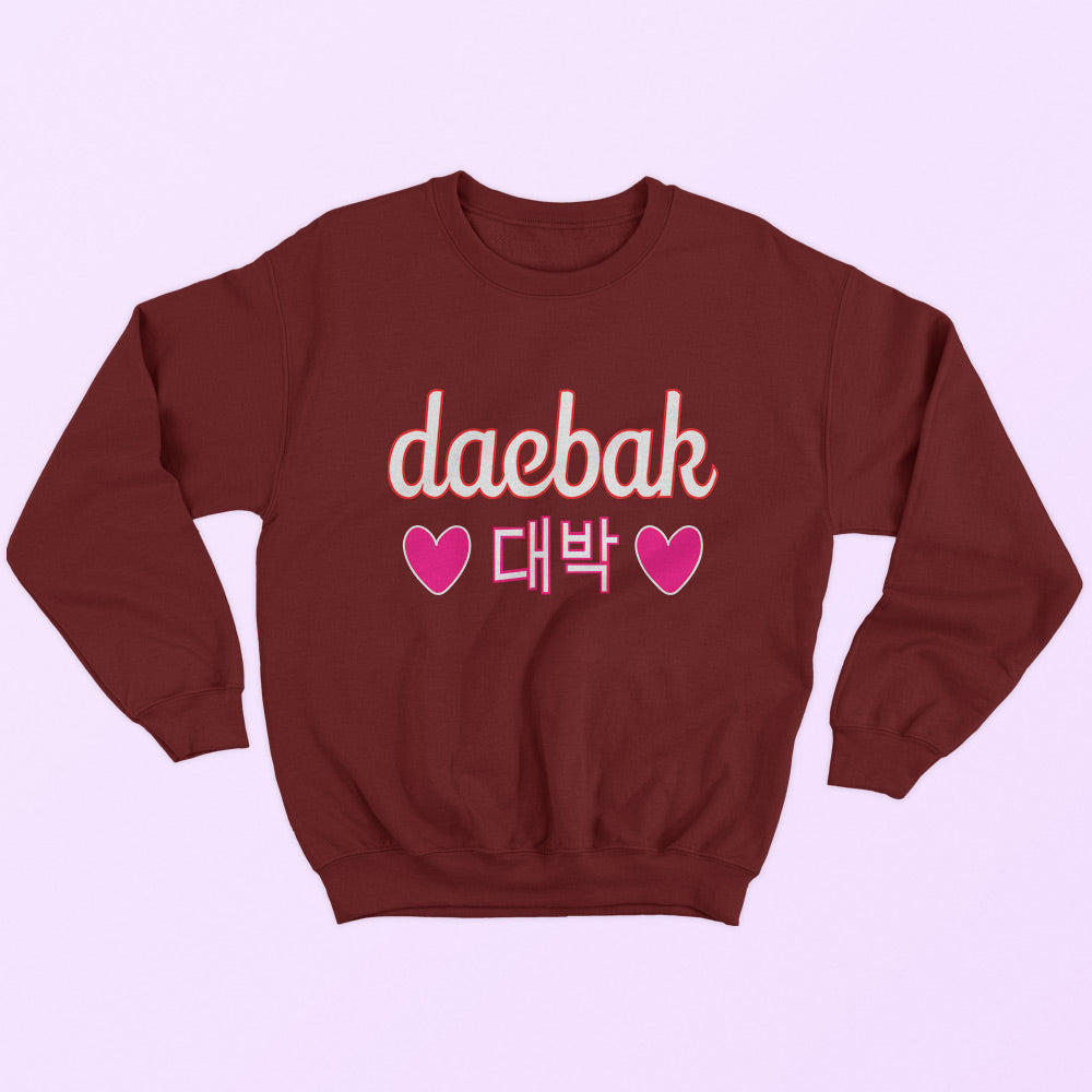 Daebak Sweatshirt - Soul & Peace