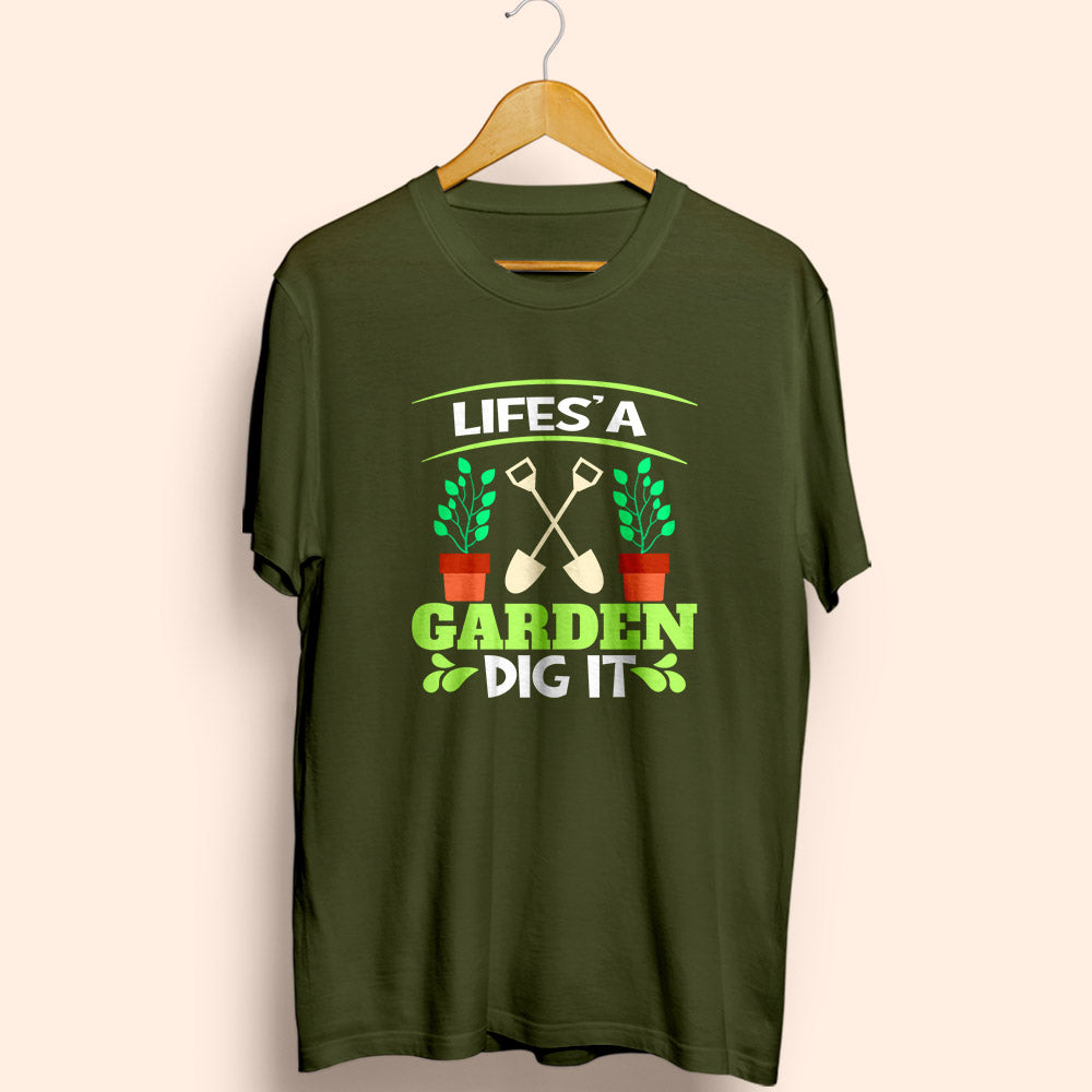 Dig It Half Sleeve T-Shirt - Soul & Peace