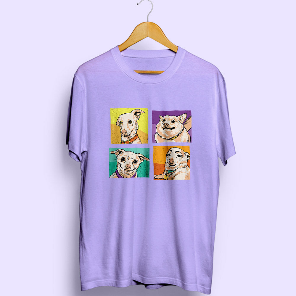 Dog Memes Half Sleeve T-Shirt