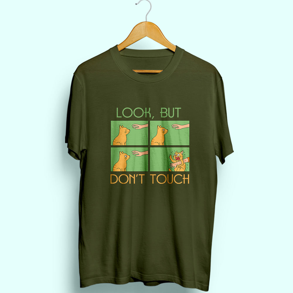 Don't Touch Half Sleeve T-Shirt - Soul & Peace