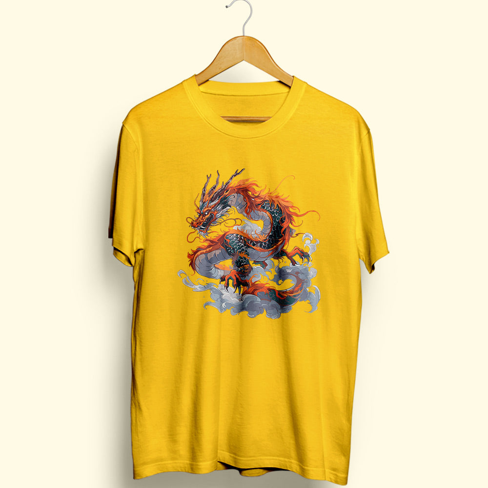 Dragon Half Sleeve T-Shirt