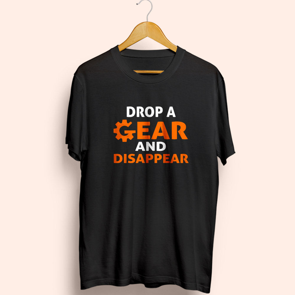 Drop A Gear Half Sleeve T-Shirt