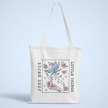 Enjoy Little Things Tote Bag