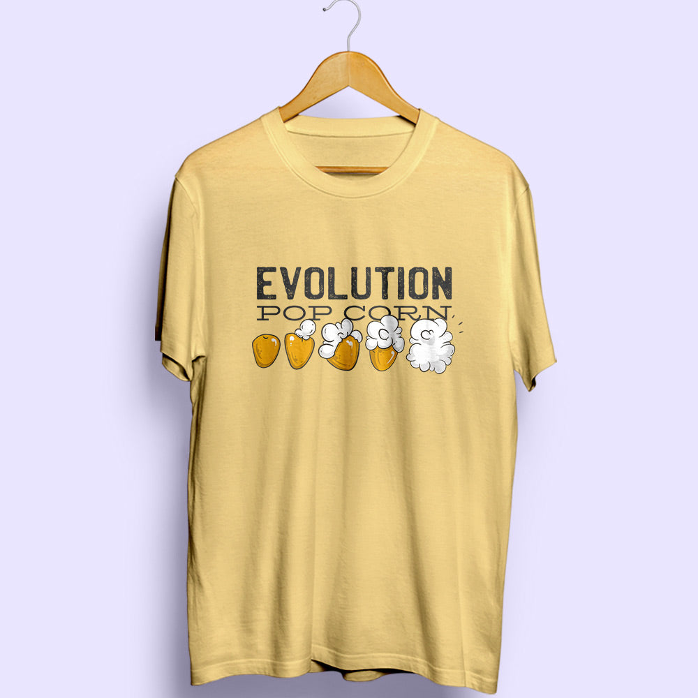 Evolution Popcorn Half Sleeve T-Shirt