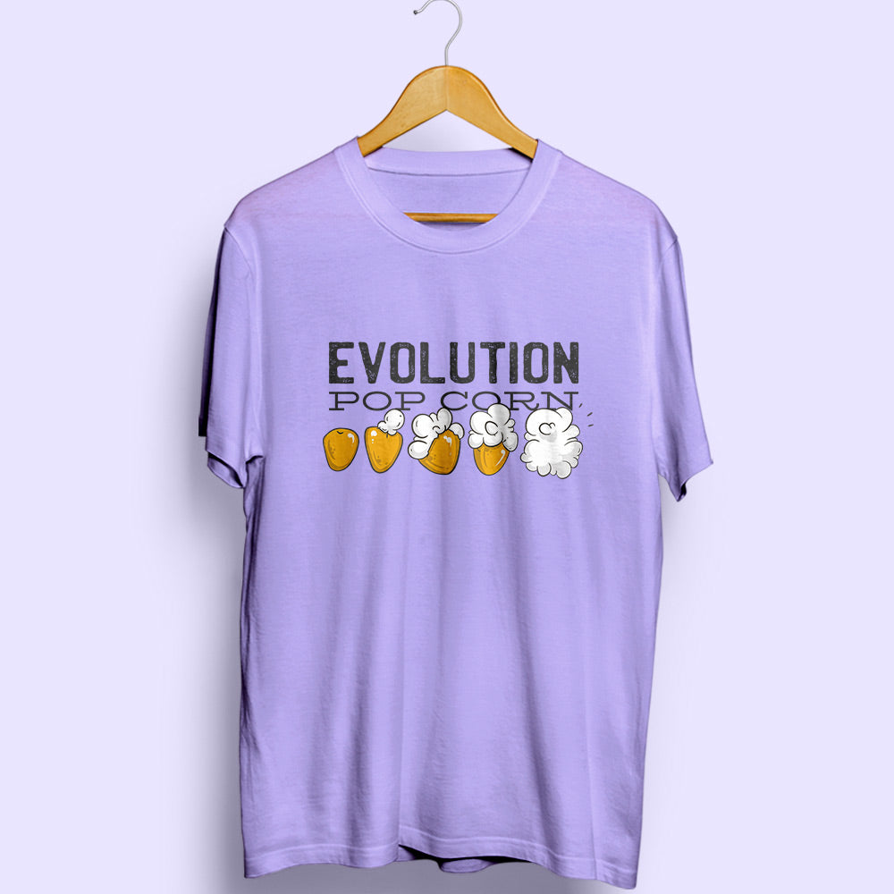 Evolution Popcorn Half Sleeve T-Shirt