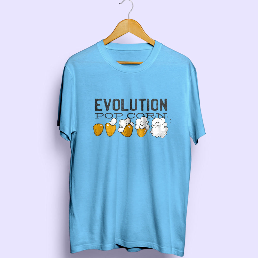 Evolution Popcorn Half Sleeve T-Shirt