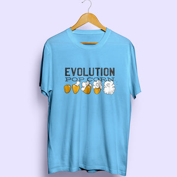 Evolution Popcorn Half Sleeve T-Shirt