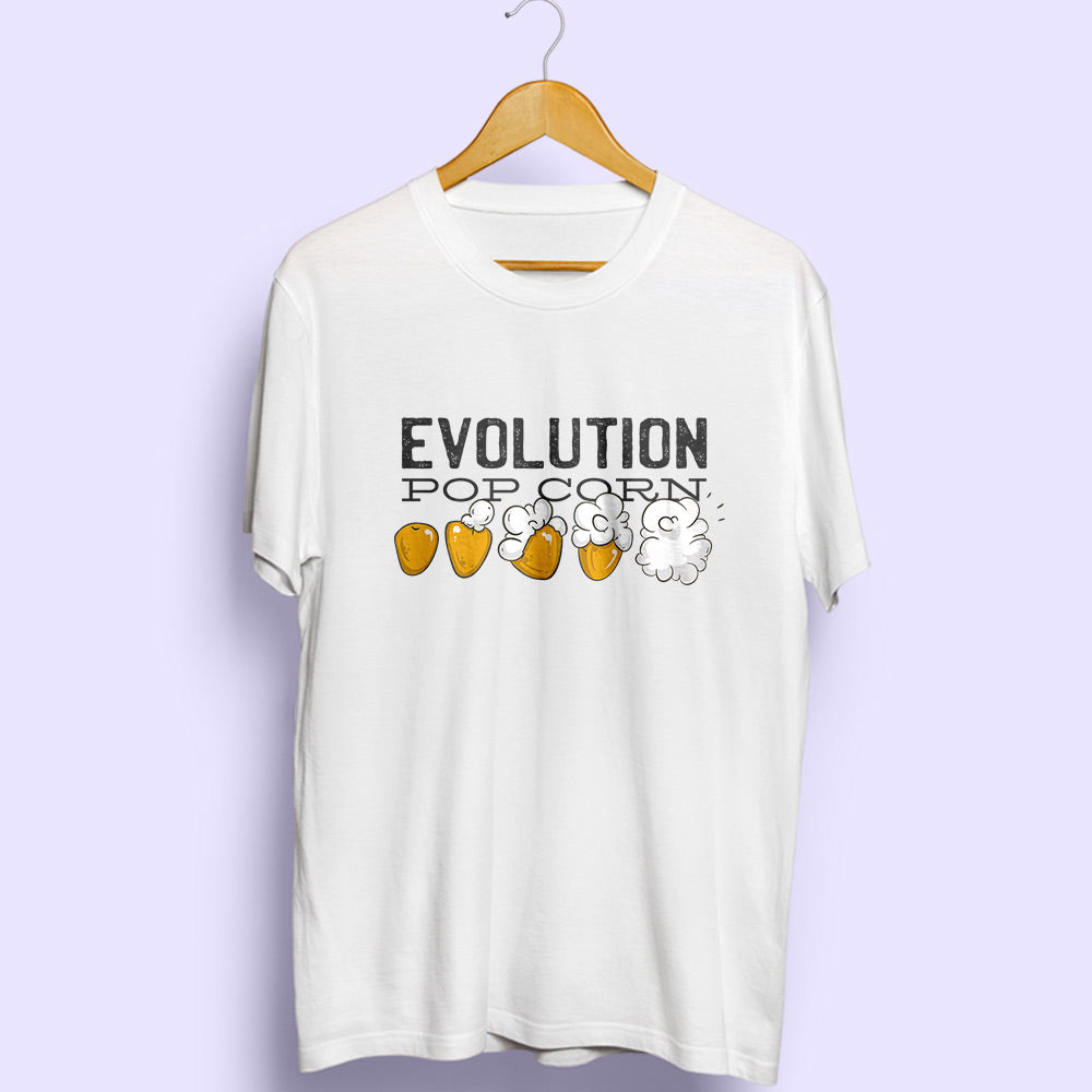Evolution Popcorn Half Sleeve T-Shirt