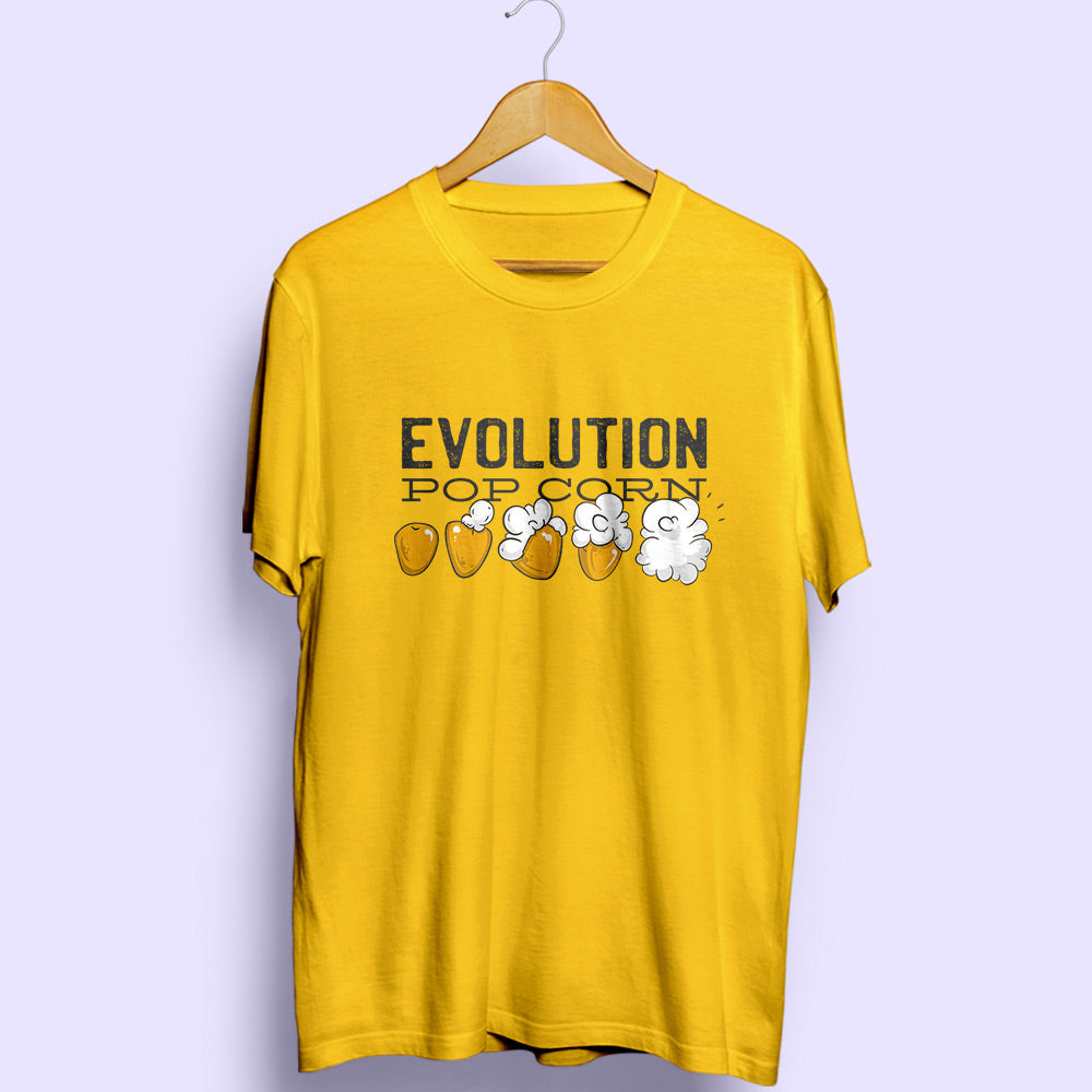 Evolution Popcorn Half Sleeve T-Shirt