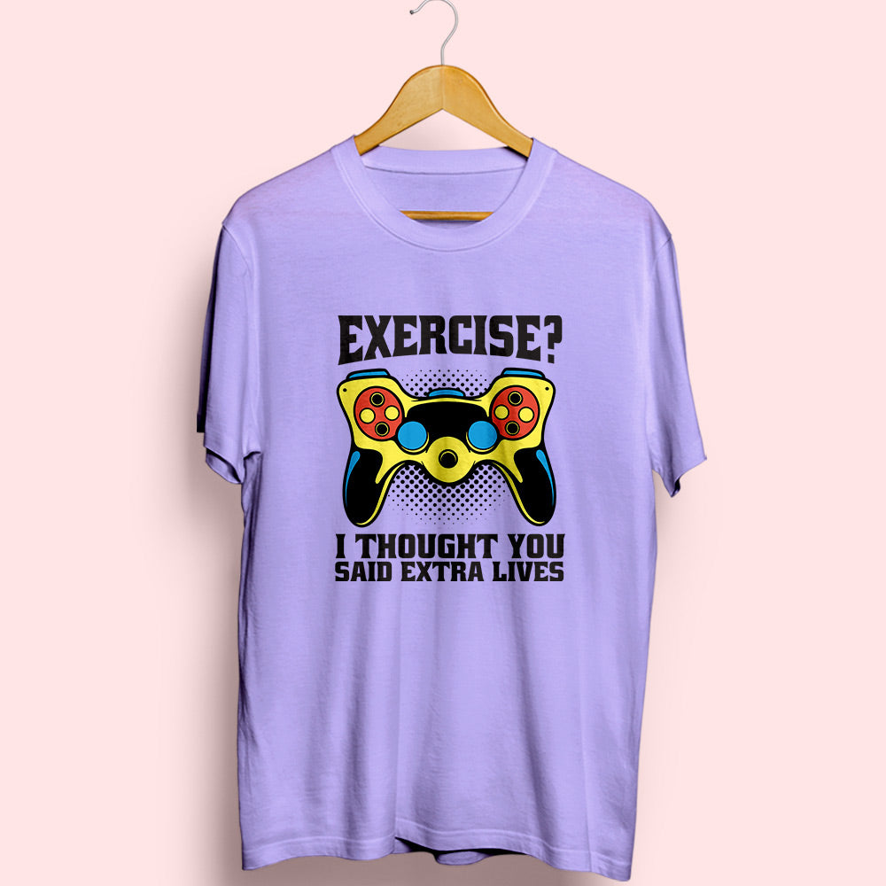 Extra Lives Half Sleeve T-Shirt