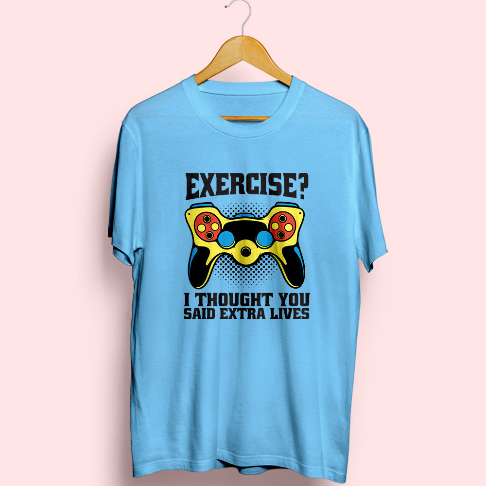 Extra Lives Half Sleeve T-Shirt