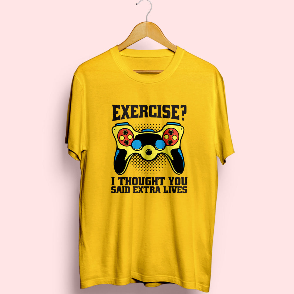 Extra Lives Half Sleeve T-Shirt