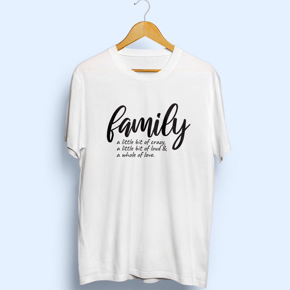 Family Half Sleeve T-Shirt - Soul & Peace
