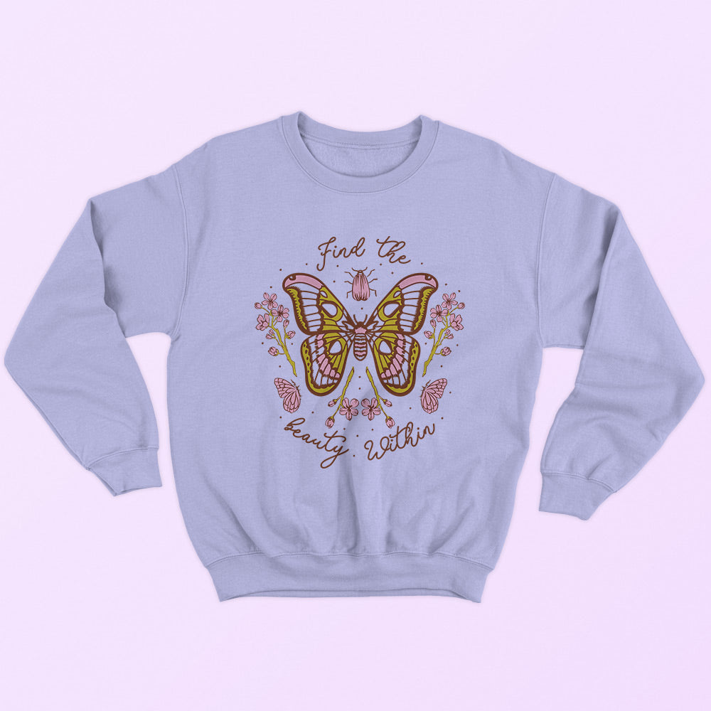 Find The Beauty Within Sweatshirt - Soul & Peace