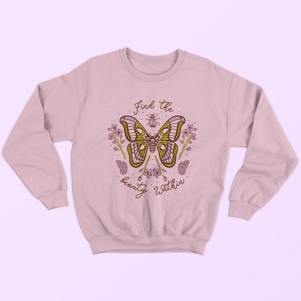 Find The Beauty Within Sweatshirt - Soul & Peace