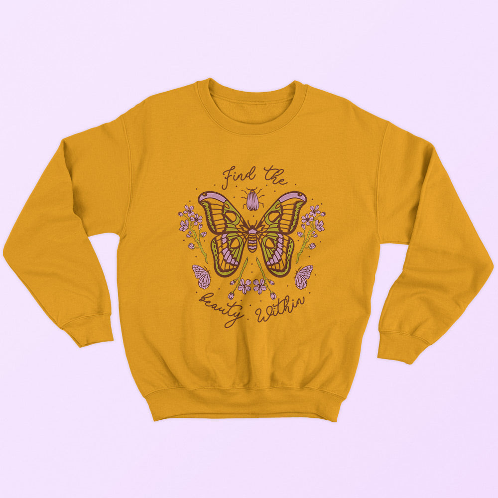 Find The Beauty Within Sweatshirt - Soul & Peace