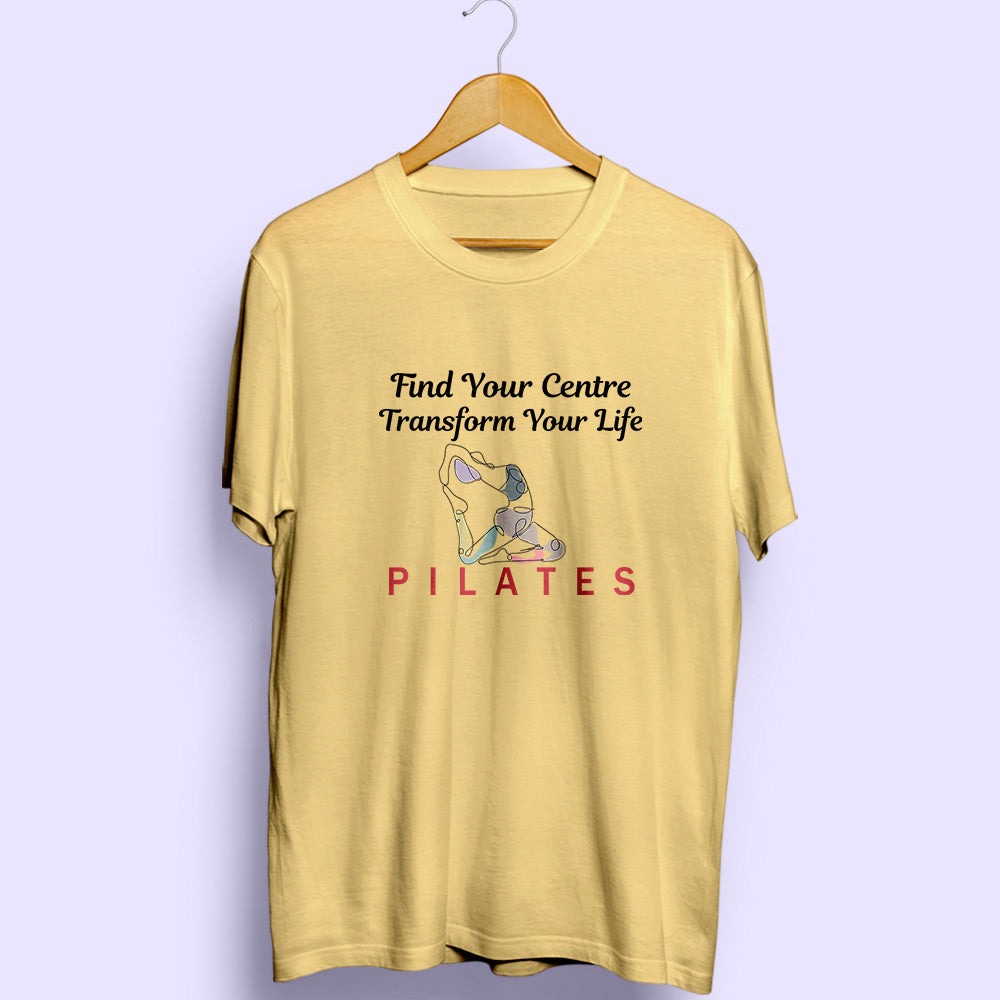 Find Your Centre Half Sleeve T-Shirt