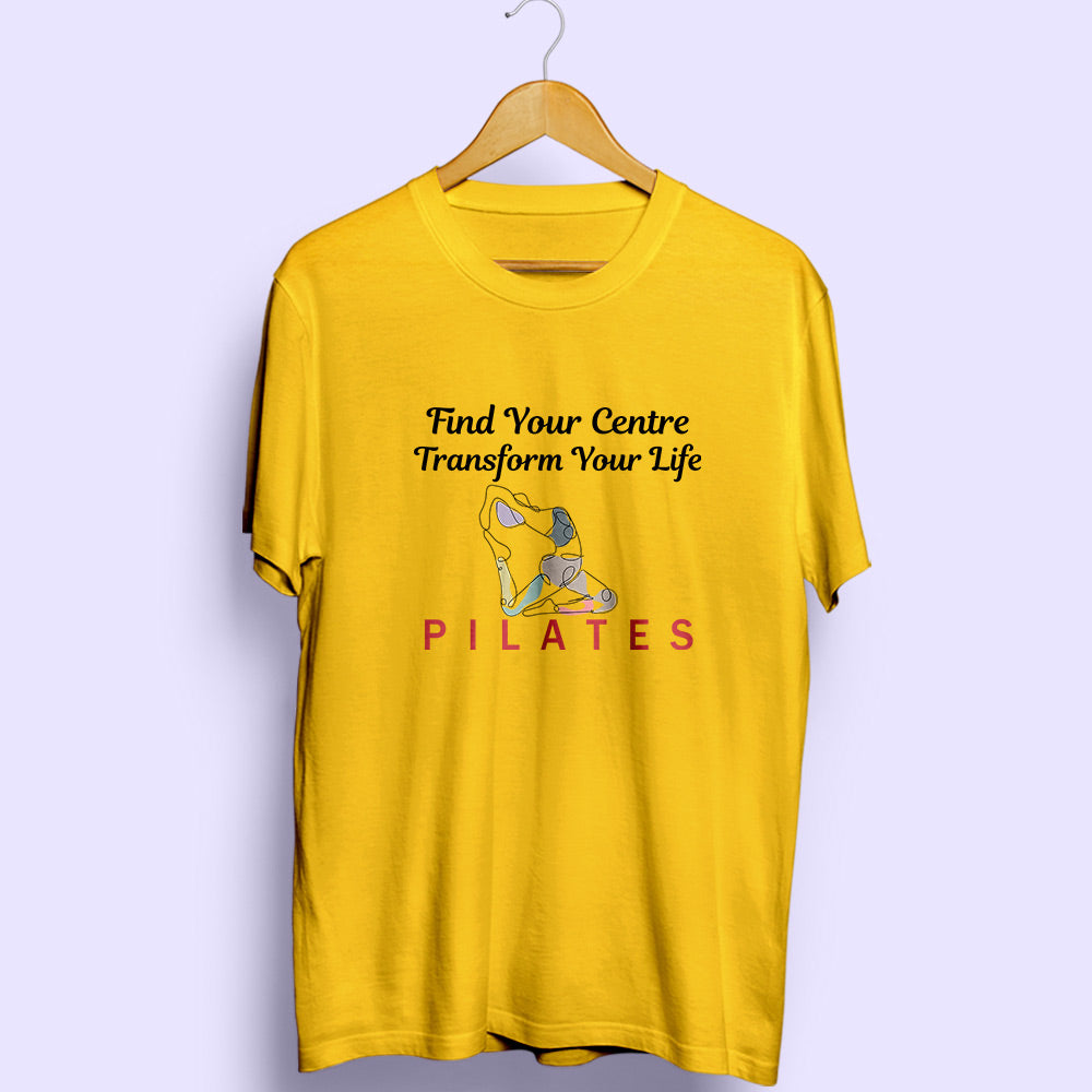 Find Your Centre Half Sleeve T-Shirt