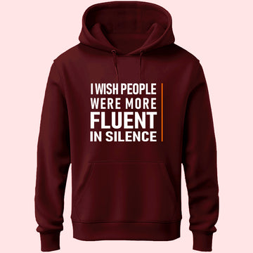 Fluent In Silence Unisex Hoodie