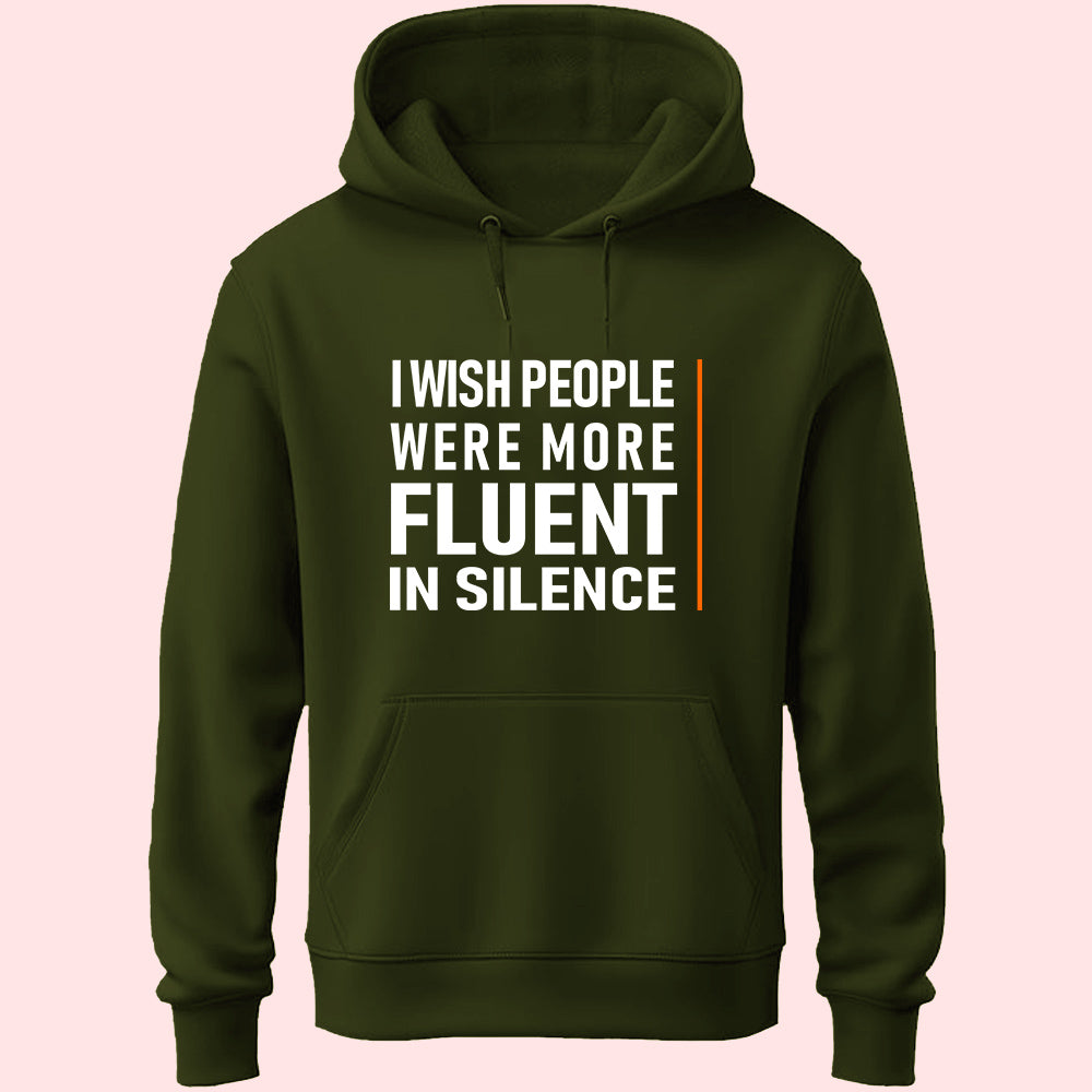 Fluent In Silence Unisex Hoodie