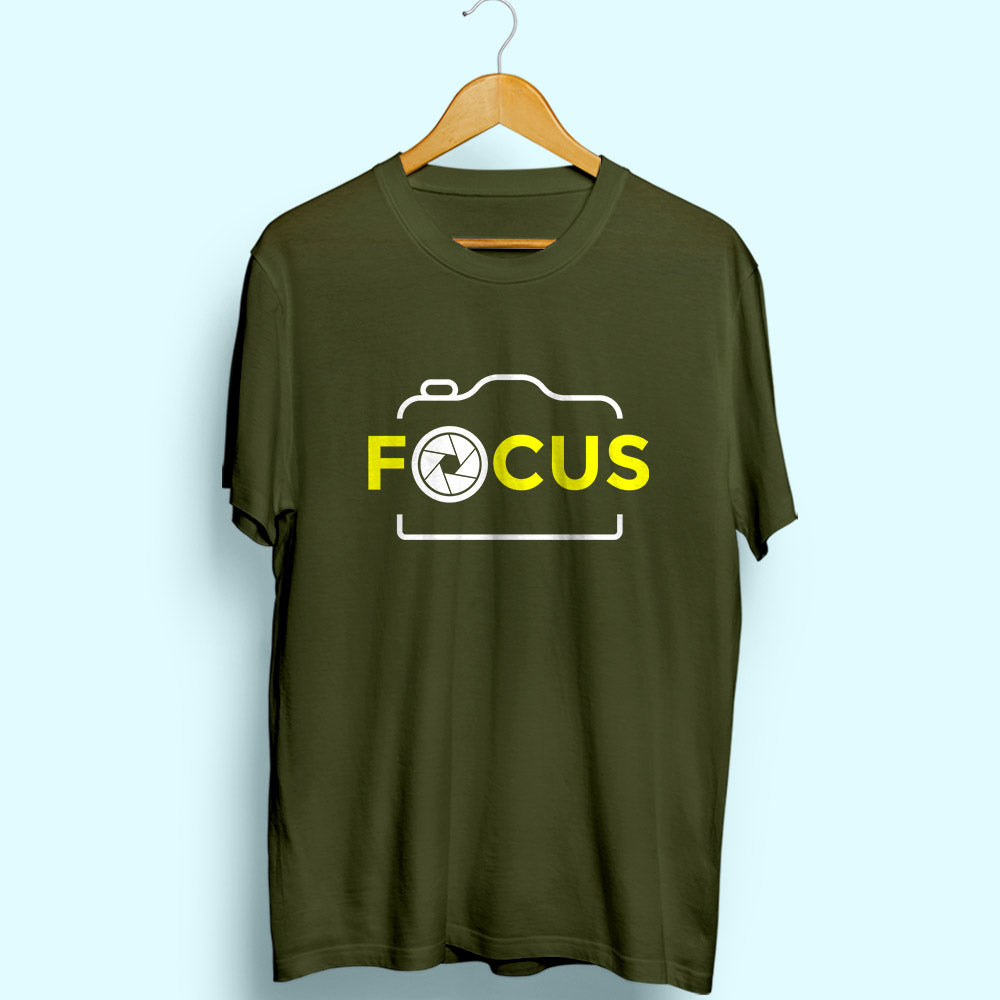 Focus Half Sleeve T-Shirt