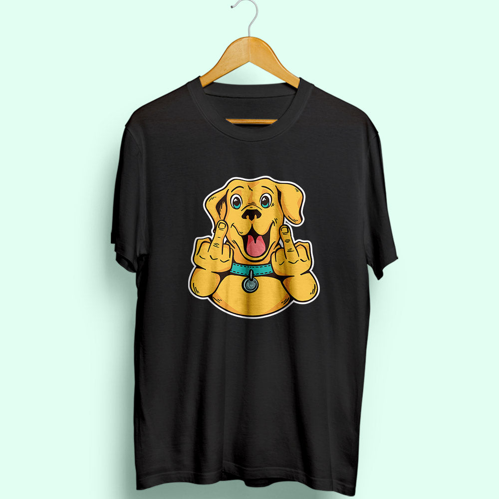 Funny Dog Half Sleeve T-Shirt - Soul & Peace