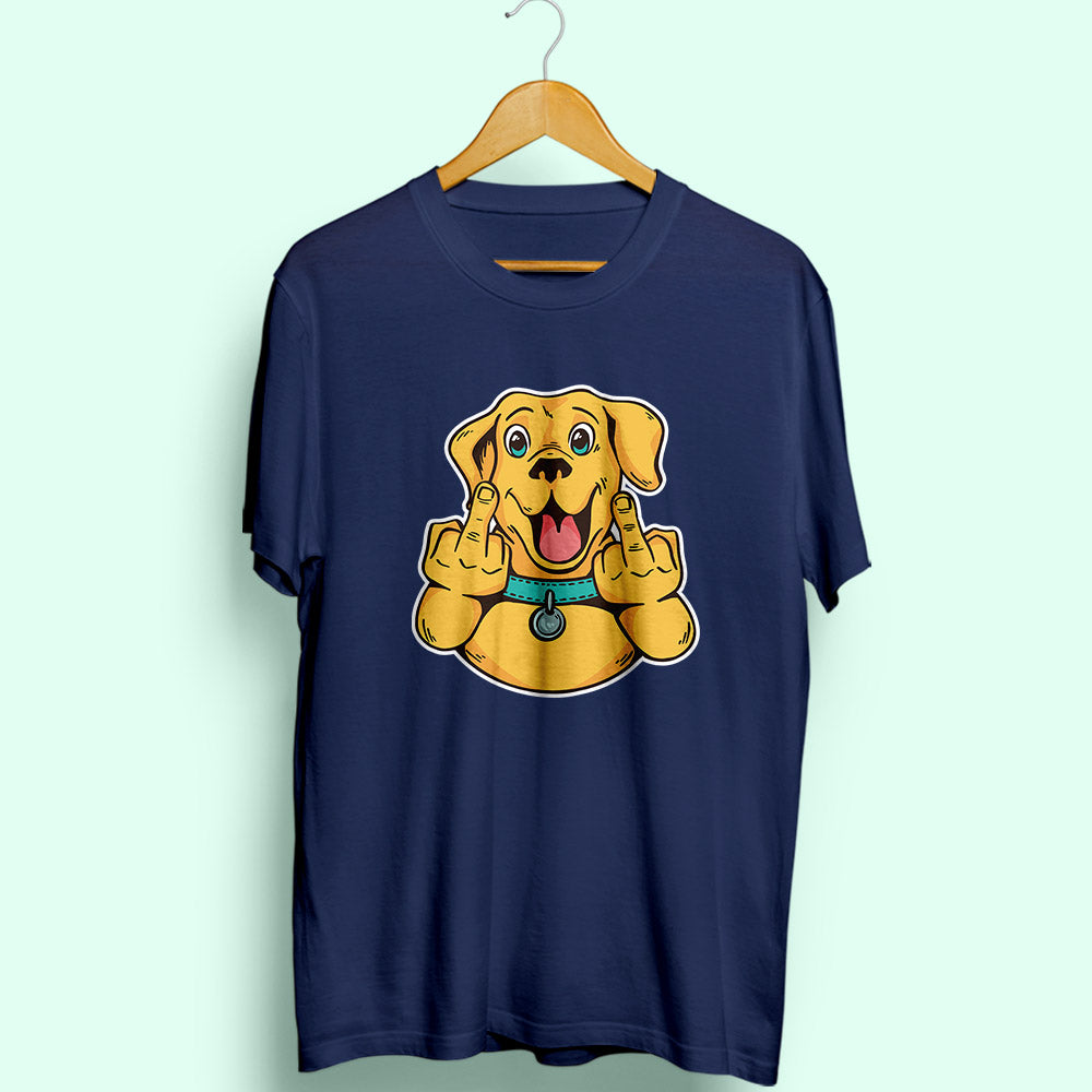 Funny Dog Half Sleeve T-Shirt - Soul & Peace