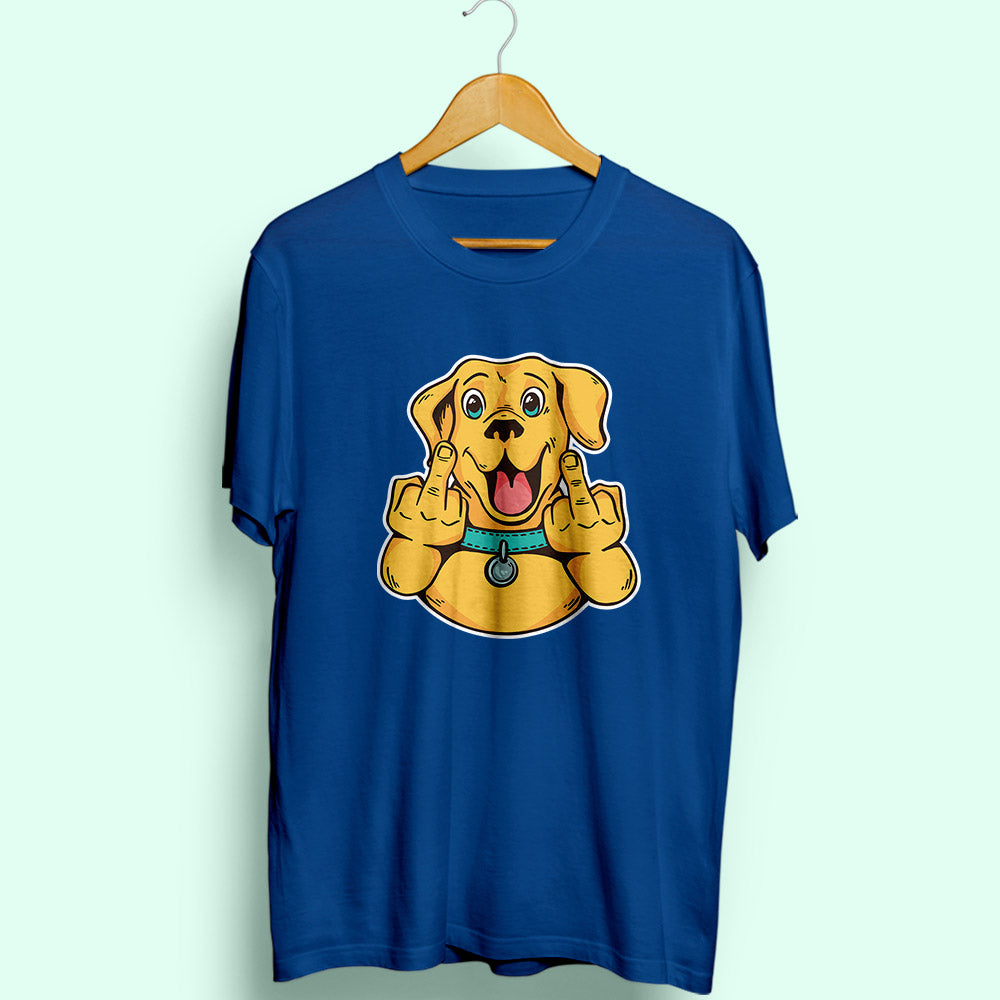 Funny Dog Half Sleeve T-Shirt - Soul & Peace