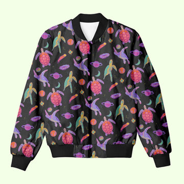 Galaxy Turtles Bomber Jacket