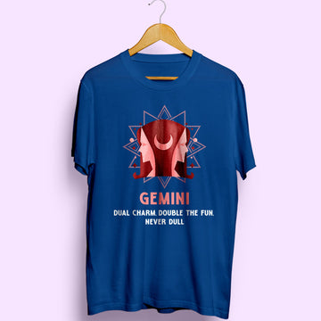 Gemini Half Sleeve T-Shirt