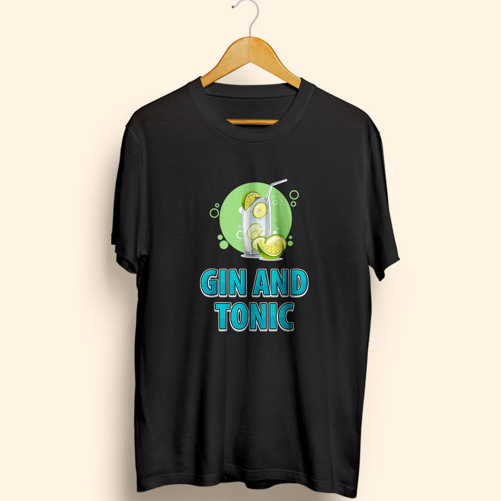 Gin And Tonic Half Sleeve T-Shirt - Soul & Peace