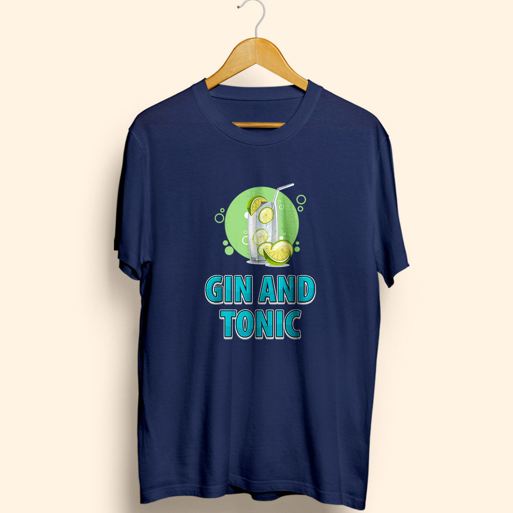 Gin And Tonic Half Sleeve T-Shirt - Soul & Peace