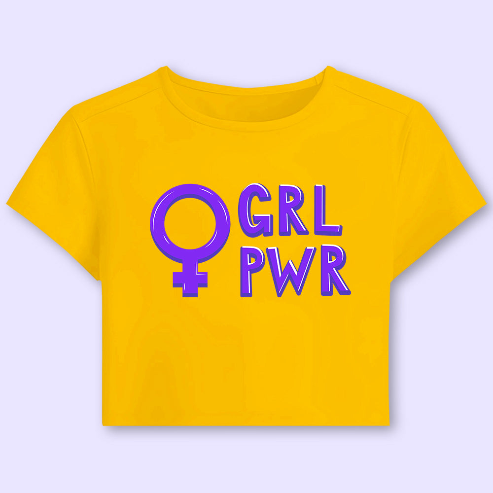 Grl Pwr Crop Top - Soul & Peace